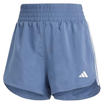 adidas Pacer Short d'entraînement 3 Bandes Taille Haute pour Femme Taille XL 7,6 cm
