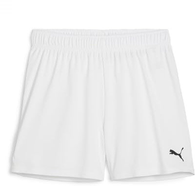 PUMA teamGOAL Shorts WMNS, Unisex-Erwachsene Gestrickte Shorts, PUMA White-PUMA Black, 705754