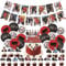 Stray Kids Merch 5 Star Party Dekorationen enthalten Happy Birthday Banner, Kuchendekoration, Cupcake-Topper, Luftballons