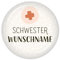 lijelove® PFLEGEHELDEN Schwester mit Kreuz & Wunschname, als Button, Magnet, Taschenspiegel oder Flaschenöffner erhältlich (Art. MD09-10)