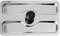 Stainless Steel Toaster Lid Replacement Toaster Dust Cover Toaster Machine Cover Bread Maker Cover for Toaster Maker Bread Machine Cover