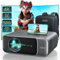YABER Pro V9 Vidéoprojecteur 4K Support, Autofocus Projecteur Video, 1080P Natif Full HD avec WiFi6 et Bluetooth, 2X6W Haut-Parleur, Vidéoprojecteur pour Phone/FireStick/PS5