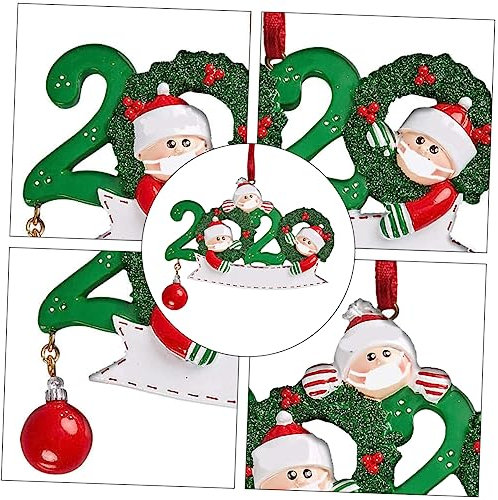 MAGICLULU 1pc Weihnachten Tür Hängen Banner Name Segen Ornament Weihnachten Baum Liebe Dekoration
