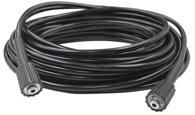 Pressure Washer Hose 50FT 1/4 For Ryobi, M22 Fitting Power Washer Hose Replacement For Troy Bilt, Greenworks, CRAFTSMAN Pressure Washers, Heavy Duty Power Washer Extension Replacement Hose