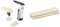 Kärcher Window Vac WV 5 Plus, Battery Running Time: 35 min, Removable Battery & 2 x Indoor EasyFix Microfibre Cloths for WV Spray Bottle