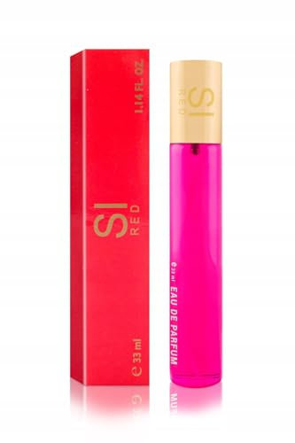 NAINA Damenparfüm SI Red 33ml – Inspirierte Parfüm Damen – Parfümfläschchen Spray, Flakon Eau de Parfum – Einzigartiger Duft und Dufterlebnisse – Einzigartige Aromakompositionen - Damendüfte