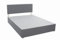 Panana Grey Divan Double Bed Linen Fabric Divan Bed Frame With/without Headboard Storage Drawers (with Headboard, No Drawer, 4FT6 Double)