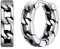ChainsHouse Ohrringe Herren Edelstahl Huggies Creolen für Männer Hoop Kreolen Statement-Ohrringe Damen Punk Ohrstecker Accessoires Ohr Piercing Ohrschmuck Modeschmuck für Freund