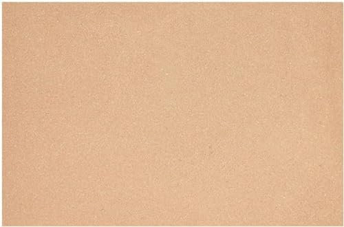 Lot de 2 panneaux d'affichage en liège naturel de qualité supérieure de 10 mm d'épaisseur pour accrocher des notes, des photos et des travaux manuels, parfaits pour la décoration de la maison et