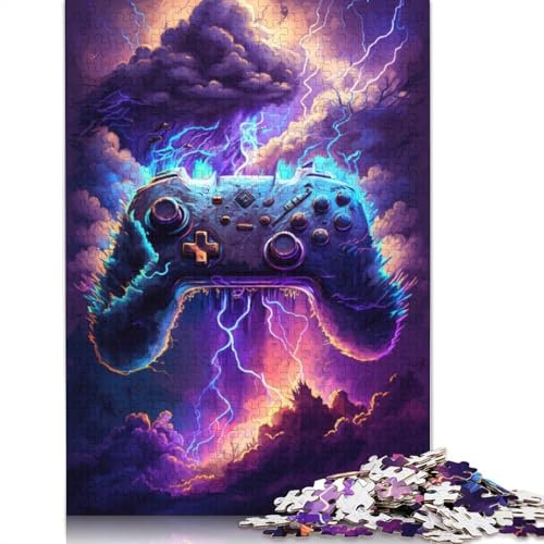 Puzzle für Erwachsene, Fantasy-Spiel, 1000-teiliges Puzzle, Kartonpuzzle für Erwachsene und Jugendliche ab 12 Jahren, Lernspiel, Größe: 38 x 26 cm