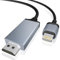 GNUADZ Câble Lightning vers HDMI pour iPhone vers 1080P - Câble de transmission TV numérique compatible avec iPhone 14 PRO Max/13/12/11/XS Max/XS/XR/X - Pour moniteur de projecteur TV, 2 m