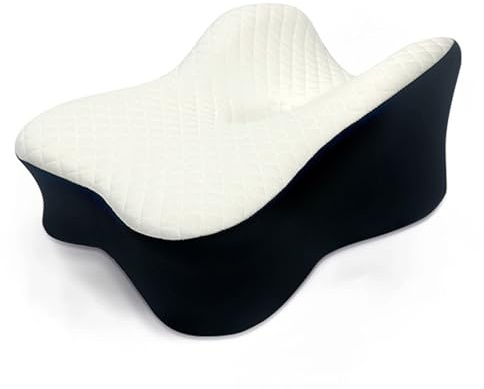 Affezionarsi Leg Pillows for Sleeping on Side, Premium Memory Foam Leg Pillow, Adjustable Strap for Back, Hip & Sciatica Pain Relief Products
