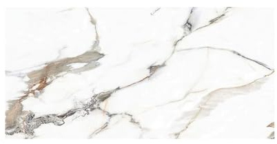 Wandpaneele Badezimmer Wasserfest 122x260 cm – PVC Wandpaneele Marmoroptik als Duschrückwand Kunststoff & Wandverkleidung Bad, auch für Küche & Innenbereich | GardenofEden