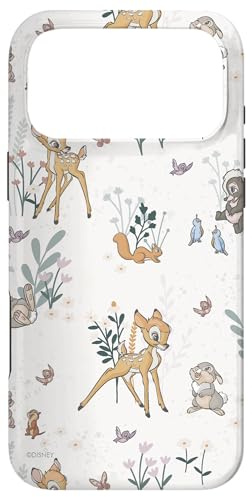 Hülle für iPhone 17 Pro Max Disney Bambi und Klopfer Floral