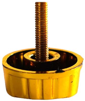 Taxinyx Fishing Reel Handle Screw Caps Semi-Metal Fishing Reel Handle Nut Fishing Spining Reel Knob Screw for Reel Handle Grip