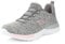 Skechers Mädchen Sport Dynamight Durchbruch-Sneaker, Grau, Hellrosa, 37 EU