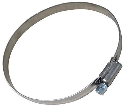 AERZETIX: 5 x Schlauchschelle mit Schrauben 110 – 130 mm 12 mm für Rohr Garten/Auto aus verchromtem Stahl DIN 3017 C42933