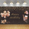 Alles Gute zum Geburtstag Hintergrund Banner für Frauen Mädchen, Stoff Pink Rose Gold Zeichen Poster für 16. 18. 30. 40. 50. 60. 60. 70. Geburtstagsfeier Photo Booth Hintergrund Hintergrund Banner