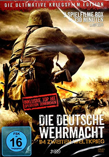 9 Kriegsfilme DIE DEUTSCHE WEHRMACHT IM 2. WELTKRIEG Stalingrad ARDENNEN Panzerkrieg VALHALLA Balkan DVD Box