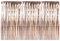codiarts. metallische Lametta Vorhänge -Folie für Geburtstag Hochzeit, Party, Fotobox DIY Photo Booth Dekorationen, Tür, Fenster, Hintergrund Foto Requisiten, 3 Stück je 1mx2m (rose)