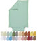 P'tit Basile - Baby Bettbezug 75x120 cm 80x120 cm mit Klappe für Kinderbetten - 100% Bio-Baumwolle - Türkis - Zertifiziert ohne Schadstoffe für Kinderbett 60x120 70x140 cm Babybett Wiege Korb