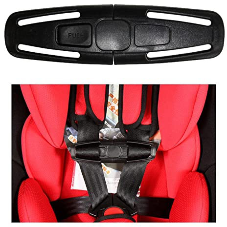 Autositz Gürtelschnalle, Abschnallschutz für Auto Kindersitz, Abschnallschutz Brustclip, Autositz Sicherheitsgurt Clip, Autosicherheitsgurt Gurtschloss für Abnehmbare Sicherheitsgurte, (Nur Ein)