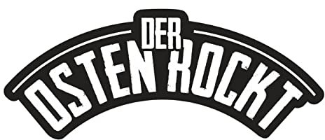 Spaß Kostet Aufkleber Der Osten rockt Ostdeutschland Sprüche (Wetterfest)