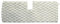 vhbw Paño microfibra compatible con Vileda 1-2 Spray Max fregona, 41 x 16 x 2 cm