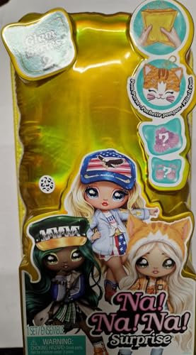 Na! Na! Na! Surprise 2-in-1 Fashion Doll and Purse Glam Series 2- Gianni Wilde (Cheetah Boy)