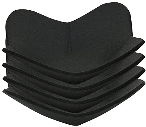 Beautyflier Bowl Cozy Huggers Microwave Soup Bowl Holders Kitchen Hot Heat Resistant Felt Cloth Safe Pads Potholders Bowl Cozies for Soup, Rice and Pasta Bowls, 4PCS