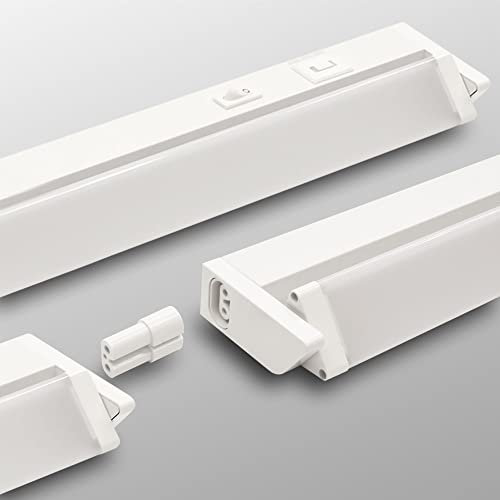 LED Unterbauleuchte schwenkbar CCT 4,5W Küchenlampe mit Schalter Farbwechsel warmweiß neutralweiß kaltweiß 36cm SERA-S