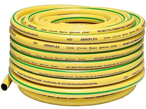 Wasserschlauch 3/4 - 50m | PVC Gartenschlauch gelb