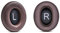 Yaowanguan Cuscinetti Auricolari di Ricambio AONIC 50 Cuffie,Cuscinetti Auricolari per Shure SRH1540 AONIC 50 Cuffie Wireless,AONIC50 Accessori Tappi/Padiglioni Auricolari(Marrone)