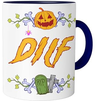 Urban Backwoods Halloween DILF Tasse mit Spruch Kaffeetasse