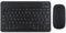 Wireless Keyboard Mouse Set Tablet Phone Slim Mini Rechargeable Keyboard Green 2PCS Black, Wireless Keyboard
