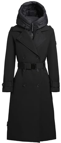 khujo Elena Frauen Wintermantel schwarz M 100% Polyester Streetwear