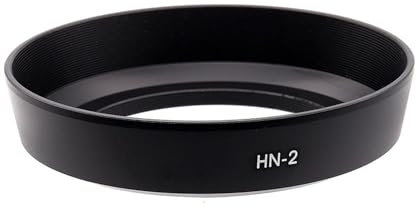 TUBBEK Parasol de Metal HN-2 de 52 mm for Nikon AF 28 mm f/2.8D, AI-S 28 mm f/2.8, Z 28 mm f/2.8, AI-S 35-70 mm f/3.3-4.5, etc.