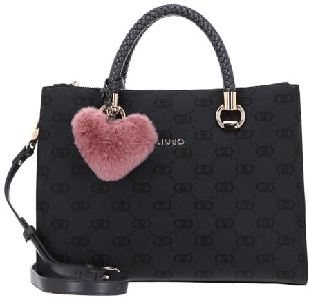 BORSE DONNA BORSA A SPALLA LIU JO NERO BORSA A SPALLA NERO