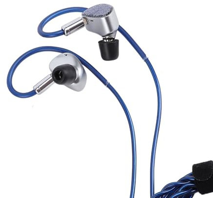 Lazmin112 In Ear Monitor Earphones, 10mm Diaphragm Dynamic Driver IEM Earphones, Wired Gaming Earbuds with Earphone Cable, 0.78mm 2 Pin (3.5mm)