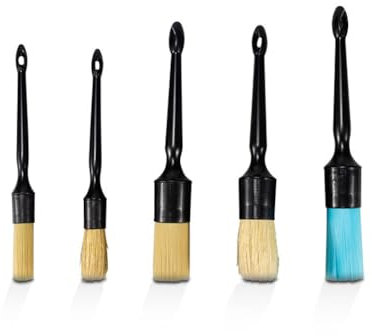 OTYKPXNV Auto Detaillierung Bürsten Für E60 F20 E46 E53 E83 E90 E92 E70 E60 E72, Detail Reinigungspinsel Brush Reinigen RäDern Felgen Werkzeug Innenraum AußEnraum Zubehör