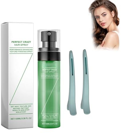 Eazerom 22 Fluffy Volumizing Hair Spray,Leave-in Erfrischend Voluminöses Haar, Leave-in Dry Hair Spray, Lang anhaltendes helles nicht klebriges Volum izer Root Lifter Haarspray DIY Frisur