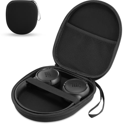 Tasche Kompatibel mit JBL Tune 510BT 520BT 500 720 BT 760 NC 770 NC, Sony WH-CH720N WH-CH520 WH-CH710N, Noise Cancelling Wireless Kopfhörer, Tragbare Reisekopfhörertasche Etui (schwarz)