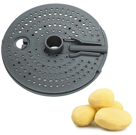 Kartoffelschäler Aufsatz für Thermomi TM5 TM6 TM31, Multifunktionaler Gemüse Schäler, BPA-frei, Spülmaschinenfest, nachhaltiger Schäler für Obst und Gemüse