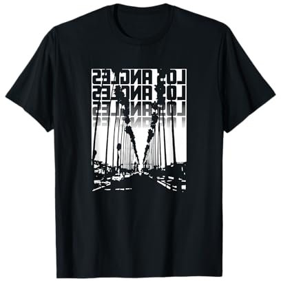 LA Los Angeles Palm Trees City of Angels T-Shirt