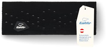Eisbär Stirnband Herren Damen Aeka - Multisport aus Österreich | zum Laufen Trailrunning Wandern, sehr weich, passformstabil, atmungsaktiv, hautfreundlich, Schweiß ableitendes Lining