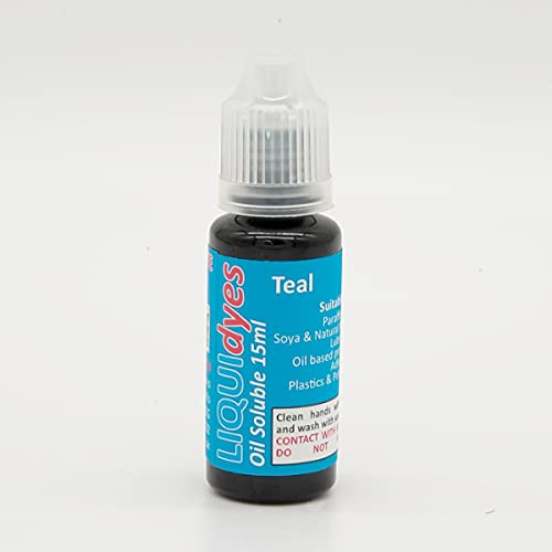 LiquiDyes ® - Liquid Candle Dyes 15ml Multiple Colours (Teal)