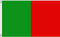 AZ FLAG - Drapeau Vert et rouge - 150x90 cm - Drapeau Vert Et Rouge 100% Polyester Avec Oeillets Métalliques Intégrés - Pavillon 110 g