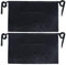 JNCH 2 Taille Schürze Küchenschürze Gastronomie Schürze Kellnerschürze halben Schürzen für Männer, Frauen, Chef, Bäcker, Servers, Kellner, Handwerker （Schwarz,63 * 39,5 cm）
