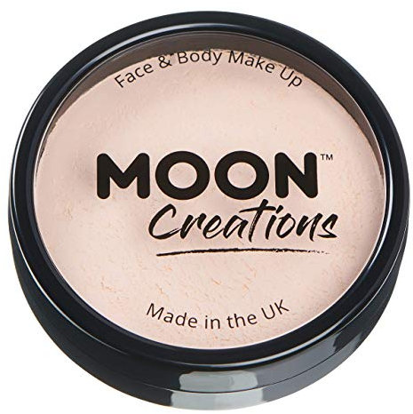Moon Creations Pro Gesichts- und Körper-Make-up, professionelle Farbfarben-Kuchentöpfe für Gesichtsfarbe, Kostüme, Feste, Halloween für Kinder, Erwachsene (blasse Haut, 36 g)
