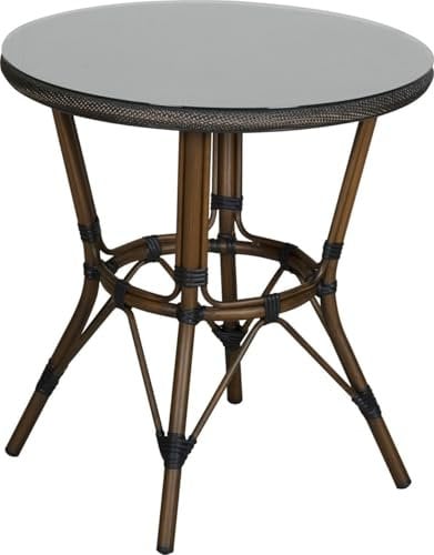 Primaster TrendLine Gartentisch Valencia rund gastronomietauglich Bistrotisch Balkontisch